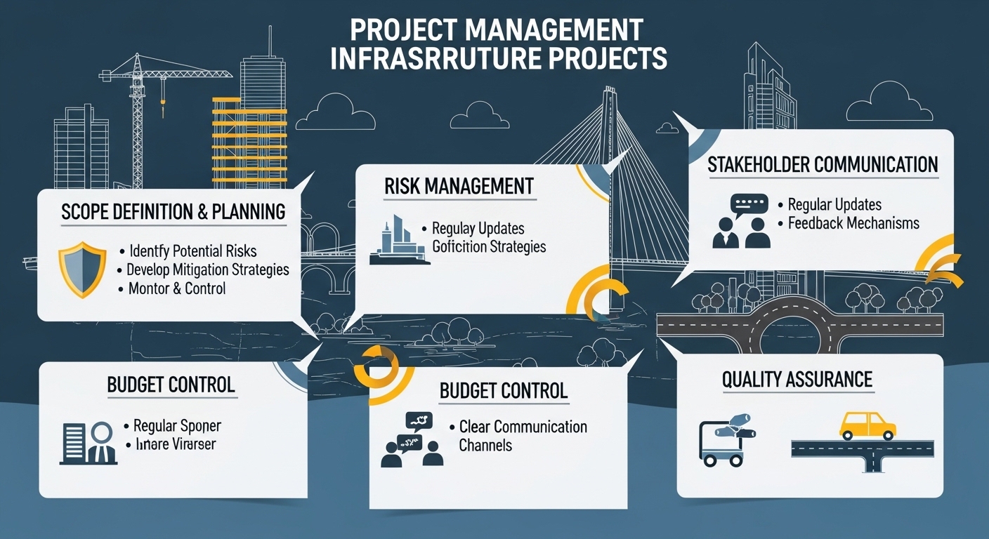 Project Management Best Practices for Infrastructure Projects